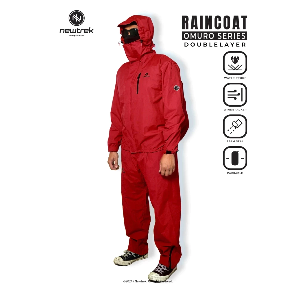 Newtrek Raincoat Gorpcore OmuroV2